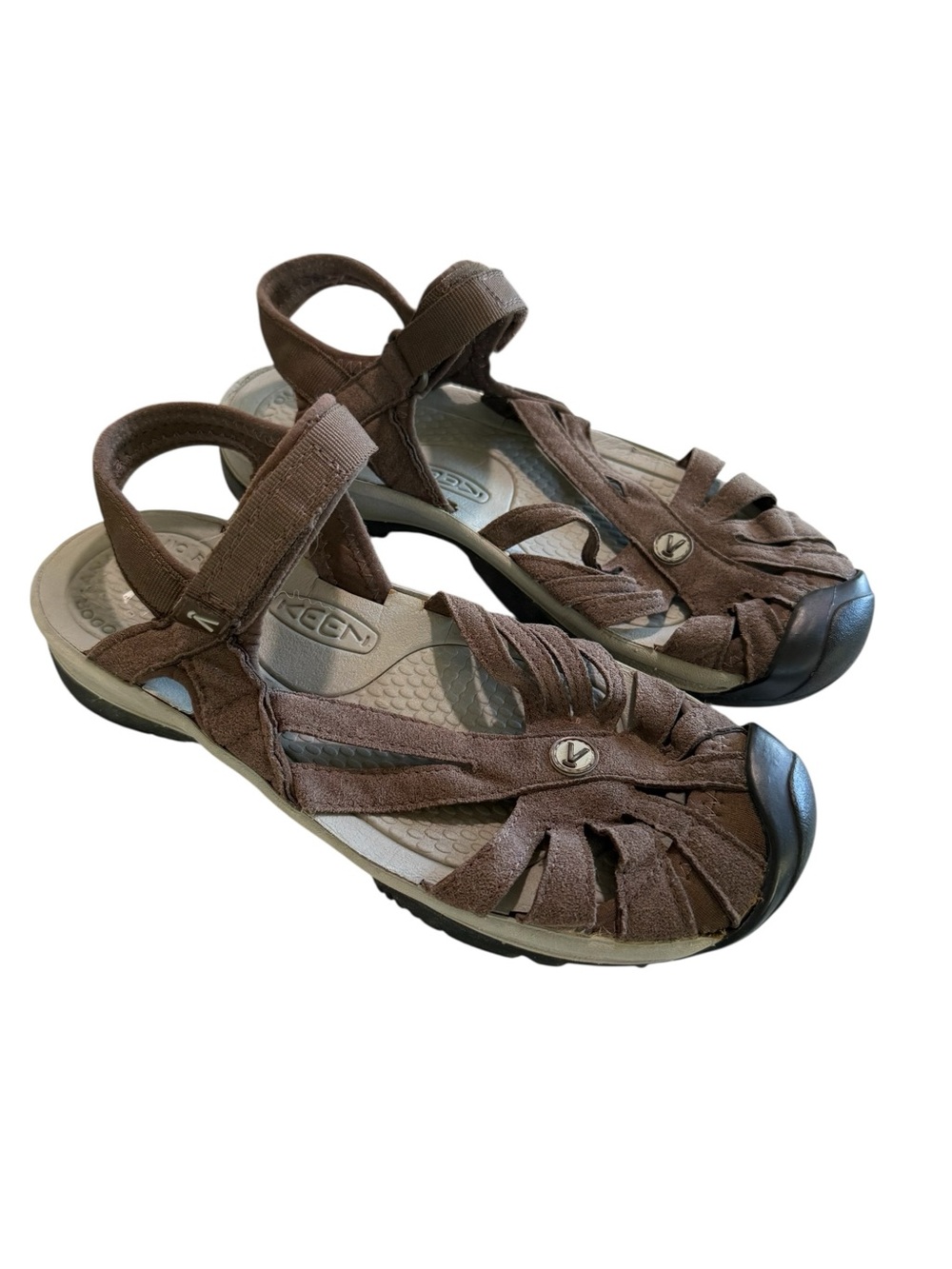 KEEN Rose Sandals Women’s 8.5 Brown Strappy Outdoor Hiking Comfort Water Shoes